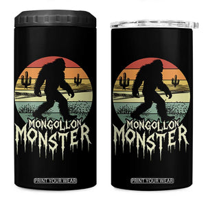 Mysterious Mogollon Monster 4 in 1 Can Cooler Tumbler Arizona Wilderness Enigma TS12 One Size: 16 oz Black Print Your Wear