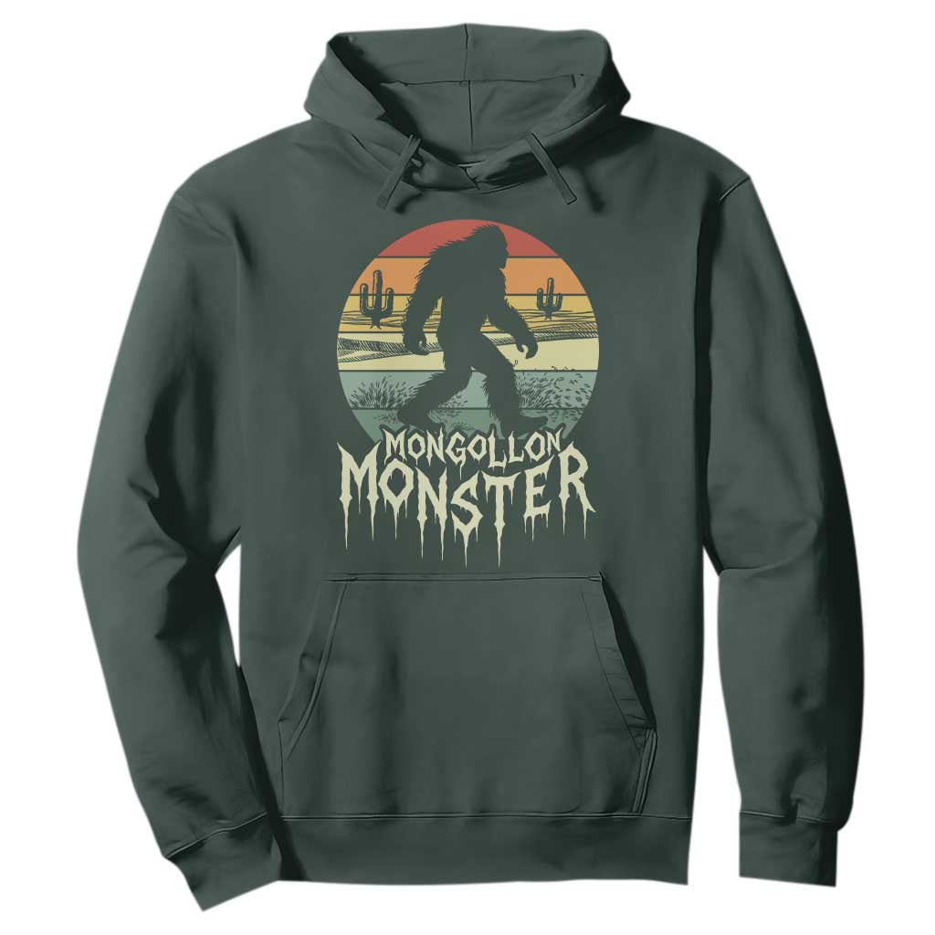 Mysterious Mogollon Monster Hoodie Arizona Wilderness Enigma TS12 Dark Forest Green Print Your Wear