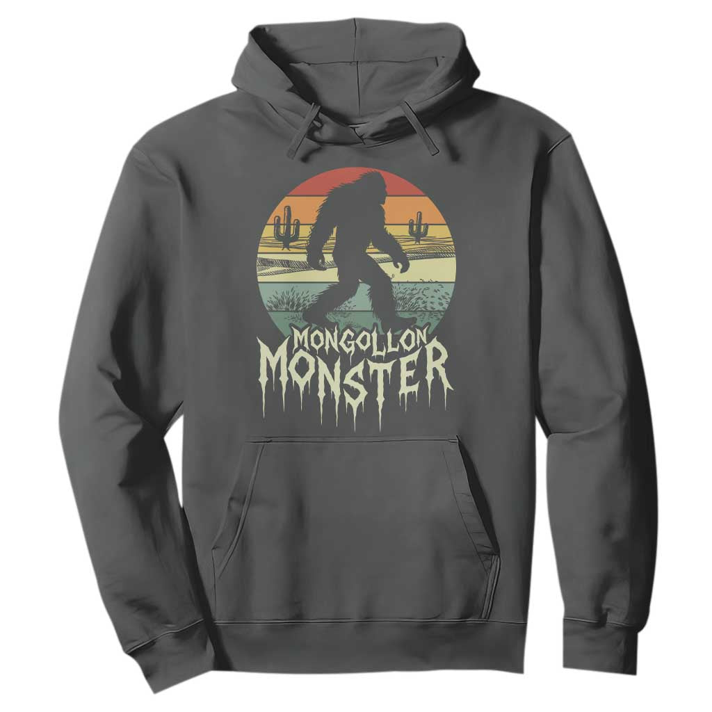 Mysterious Mogollon Monster Hoodie Arizona Wilderness Enigma TS12 Dark Heather Print Your Wear