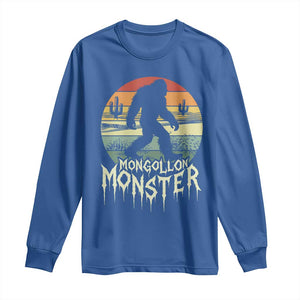 Mysterious Mogollon Monster Long Sleeve Shirt Arizona Wilderness Enigma TS12 Royal Blue Print Your Wear
