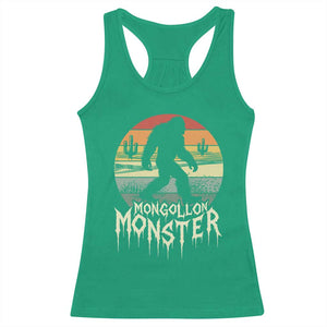 Mysterious Mogollon Monster Racerback Tank Top Arizona Wilderness Enigma TS12 Irish Green Print Your Wear