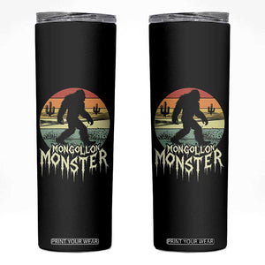 Mysterious Mogollon Monster Skinny Tumbler Arizona Wilderness Enigma TS12 Black Print Your Wear