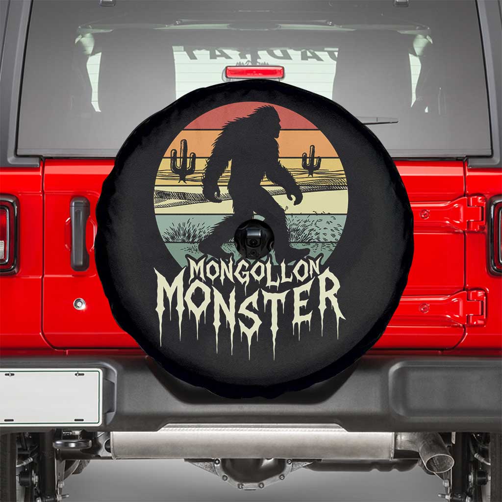 Mysterious Mogollon Monster Spare Tire Cover Arizona Wilderness Enigma