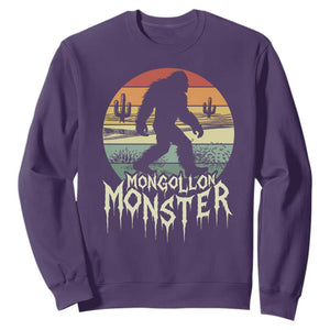 Mysterious Mogollon Monster Sweatshirt Arizona Wilderness Enigma TS12 Purple Print Your Wear