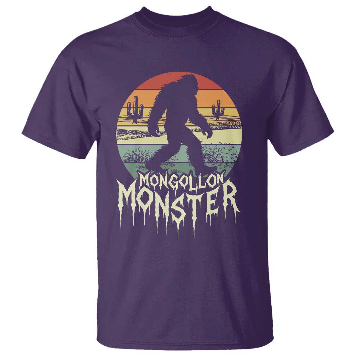 Mysterious Mogollon Monster T Shirt Arizona Wilderness Enigma TS12 Purple Print Your Wear