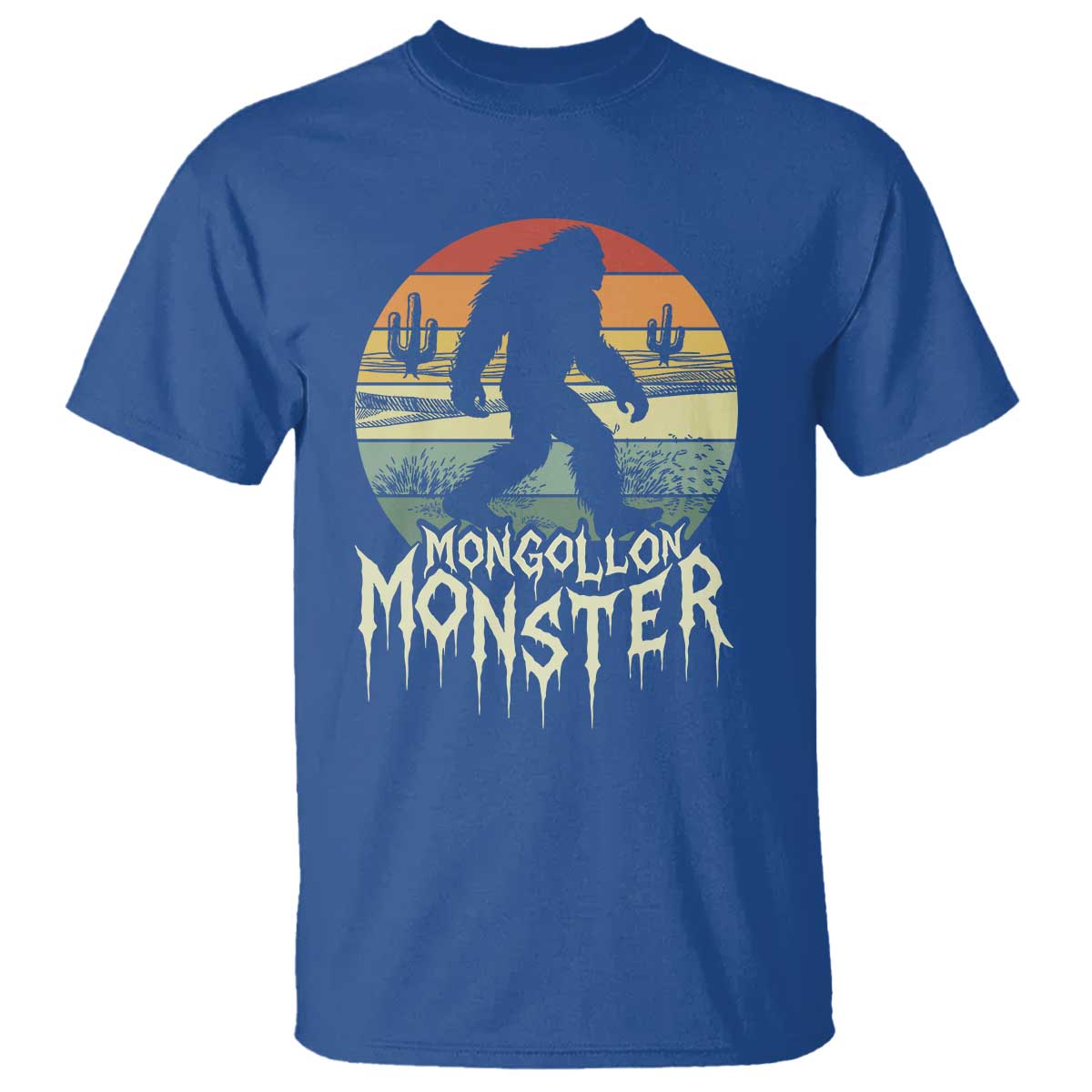Mysterious Mogollon Monster T Shirt Arizona Wilderness Enigma TS12 Royal Blue Print Your Wear