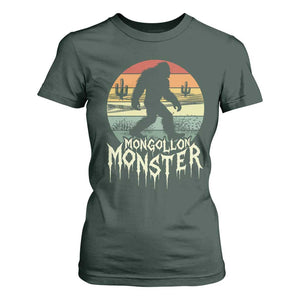 Mysterious Mogollon Monster T Shirt For Women Arizona Wilderness Enigma TS12 Dark Forest Green Print Your Wear