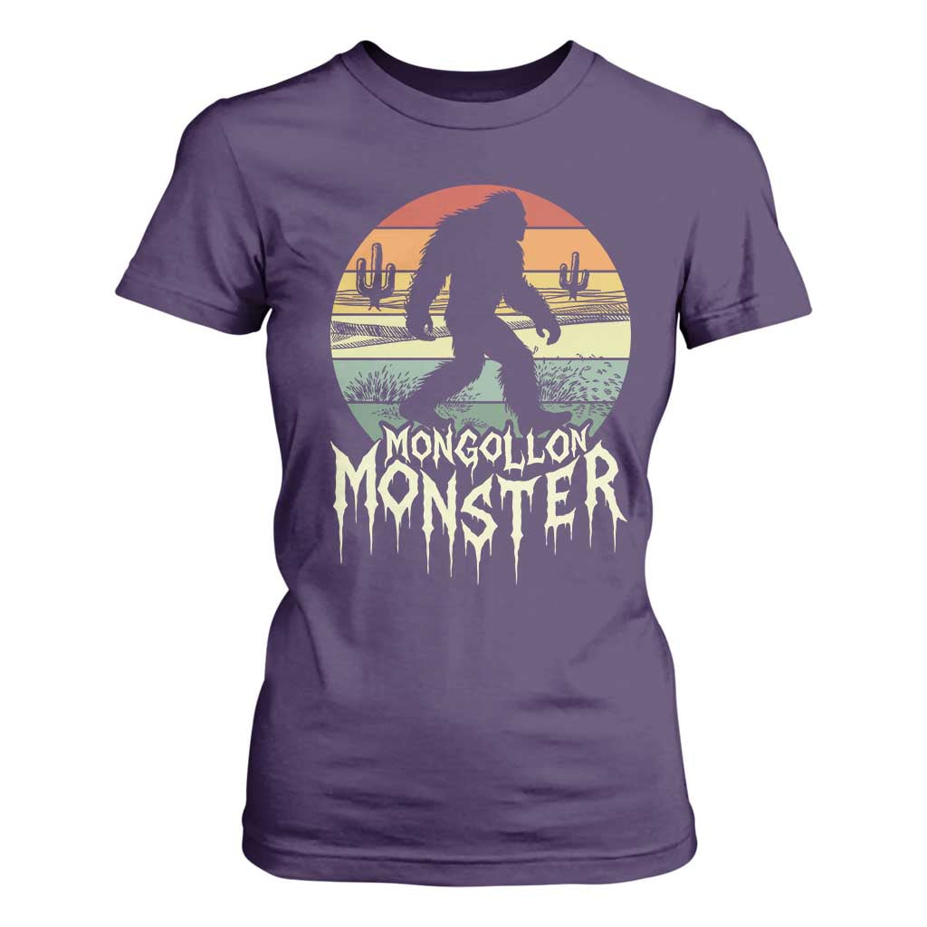 Mysterious Mogollon Monster T Shirt For Women Arizona Wilderness Enigma TS12 Purple Print Your Wear
