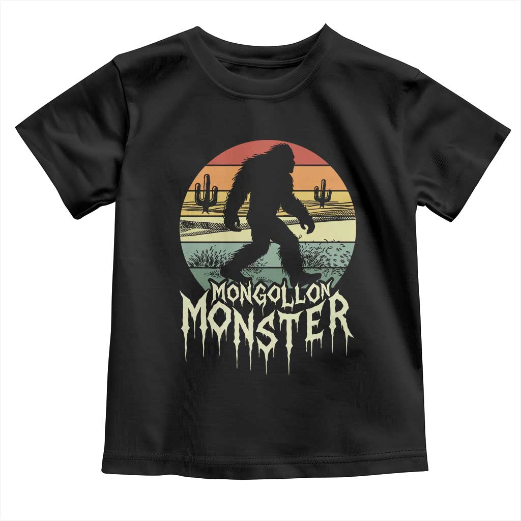 Mysterious Mogollon Monster Toddler T Shirt Arizona Wilderness Enigma TS12 Black Print Your Wear