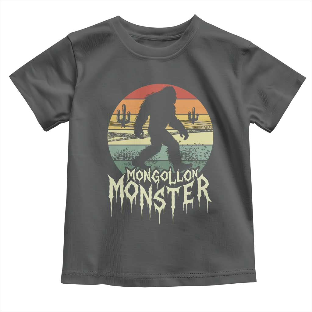 Mysterious Mogollon Monster Toddler T Shirt Arizona Wilderness Enigma TS12 Dark Heather Print Your Wear