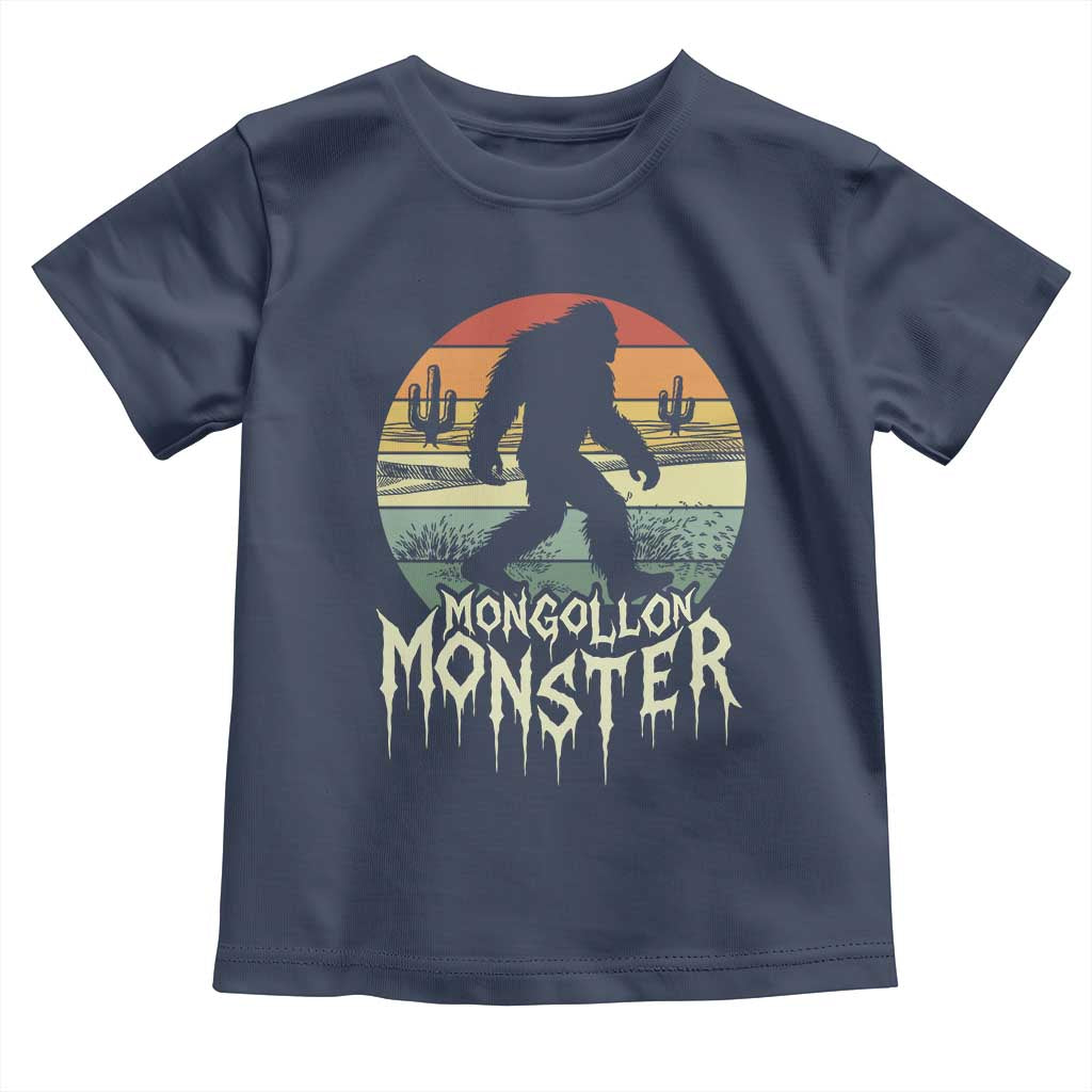 Mysterious Mogollon Monster Toddler T Shirt Arizona Wilderness Enigma TS12 Navy Print Your Wear