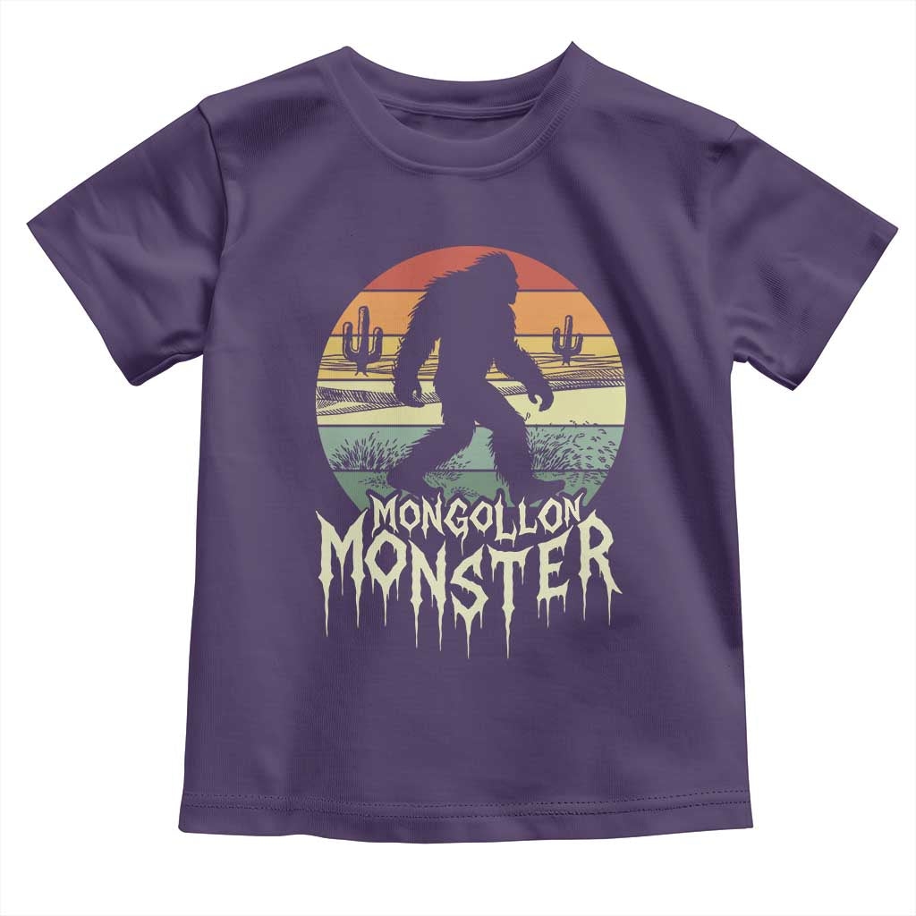 Mysterious Mogollon Monster Toddler T Shirt Arizona Wilderness Enigma TS12 Purple Print Your Wear