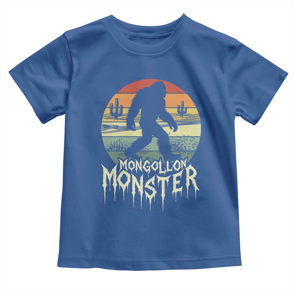 Mysterious Mogollon Monster Toddler T Shirt Arizona Wilderness Enigma TS12 Royal Blue Print Your Wear