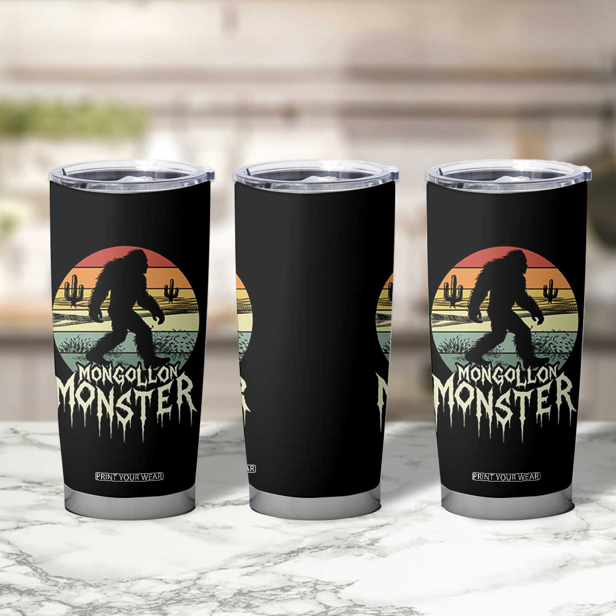 Mysterious Mogollon Monster Tumbler Cup Arizona Wilderness Enigma TS12 Print Your Wear