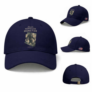 Arizona Cryptid Lover Baseball Cap Home Of The Mogollon Monster TS12 Baseball Cap Universal Fit Dark Blue Print Your Wear