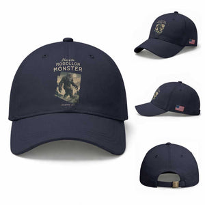 Arizona Cryptid Lover Baseball Cap Home Of The Mogollon Monster TS12 Baseball Cap Universal Fit Navy Print Your Wear