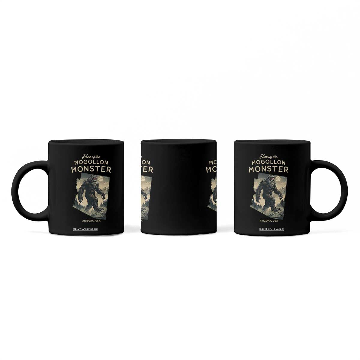 Arizona Cryptid Lover Coffee Mug Home Of The Mogollon Monster TS12 Print Your Wear