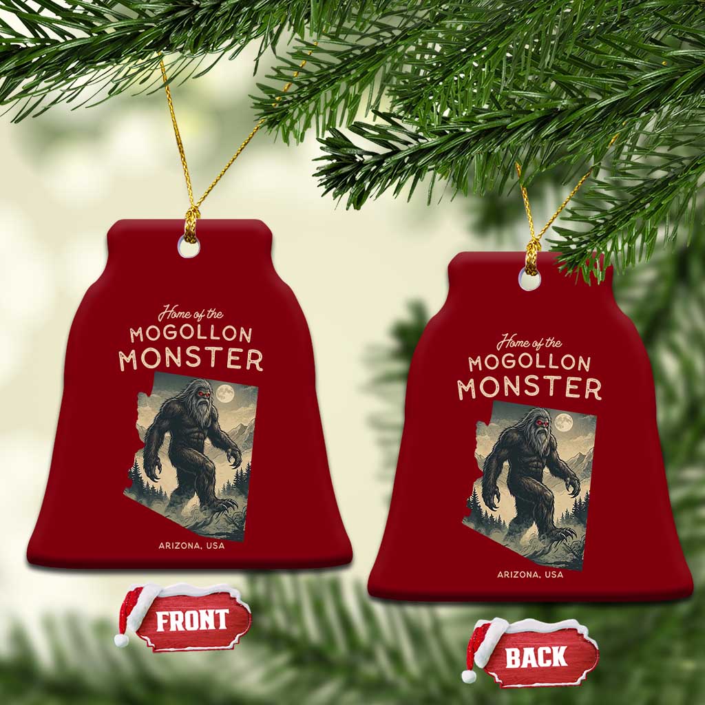 Arizona Cryptid Lover Ceramic Ornament Home Of The Mogollon Monster TS12 Print Your Wear