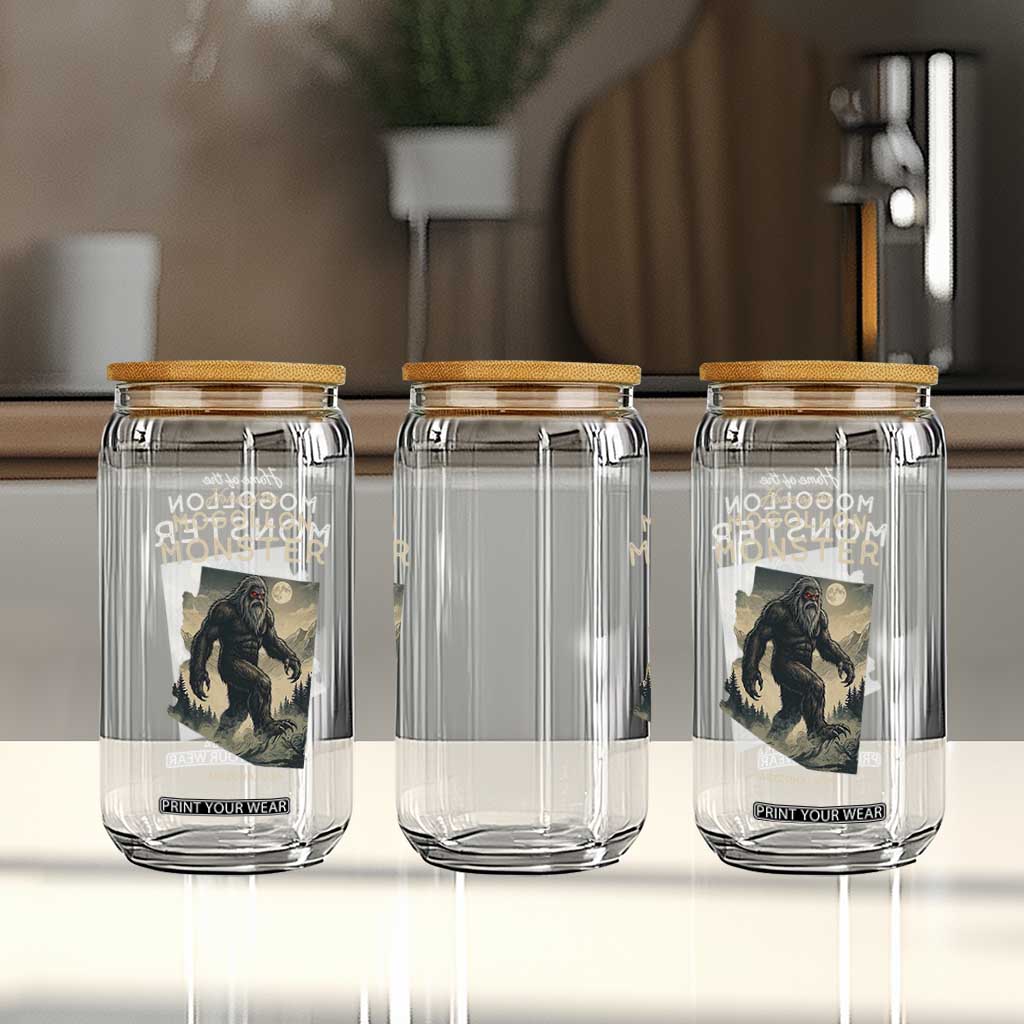 Arizona Cryptid Lover Glass Can Home Of The Mogollon Monster