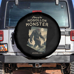 Arizona Cryptid Lover Spare Tire Cover Home Of The Mogollon Monster TS12 No hole Black Print Your Wear