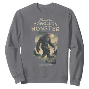 Arizona Cryptid Lover Sweatshirt Home Of The Mogollon Monster TS12 Charcoal Print Your Wear