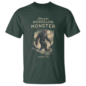 Arizona Cryptid Lover T Shirt Home Of The Mogollon Monster TS12 Dark Forest Green Print Your Wear