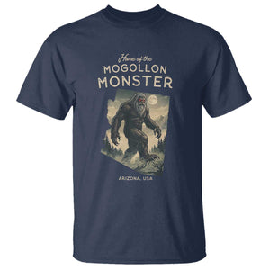 Arizona Cryptid Lover T Shirt Home Of The Mogollon Monster TS12 Navy Print Your Wear