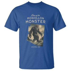 Arizona Cryptid Lover T Shirt Home Of The Mogollon Monster TS12 Royal Blue Print Your Wear