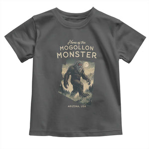 Arizona Cryptid Lover Toddler T Shirt Home Of The Mogollon Monster TS12 Dark Heather Print Your Wear