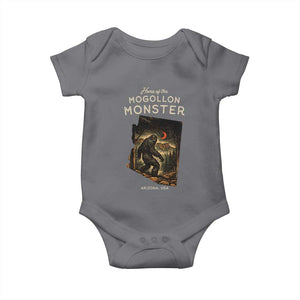 Mogollon Monster Arizona Baby Onesie Home Of The Cryptid Lover TS12 Charcoal Print Your Wear