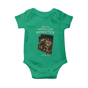 Mogollon Monster Arizona Baby Onesie Home Of The Cryptid Lover TS12 Irish Green Print Your Wear