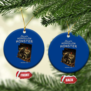 Mogollon Monster Arizona Ceramic Ornament Home Of The Cryptid Lover TS12 1pc Blue Print Your Wear