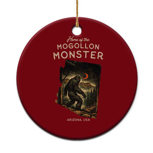 Mogollon Monster Arizona Ceramic Ornament Home Of The Cryptid Lover TS12 1pc Red Print Your Wear