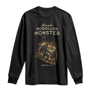 Mogollon Monster Arizona Long Sleeve Shirt Home Of The Cryptid Lover TS12 Black Print Your Wear