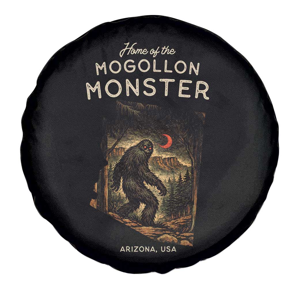 Mogollon Monster Arizona Spare Tire Cover Home Of The Cryptid Lover TS12 Print Your Wear