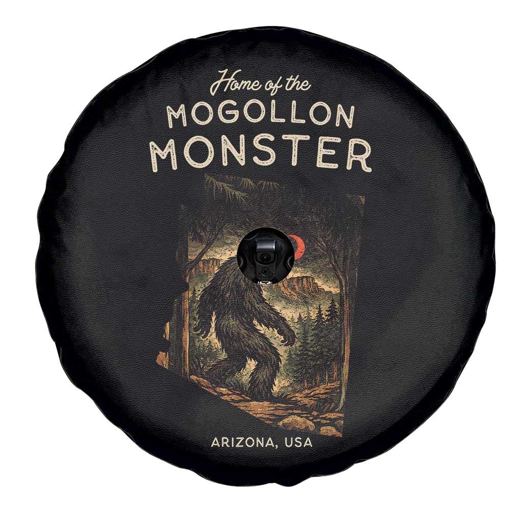 Mogollon Monster Arizona Spare Tire Cover Home Of The Cryptid Lover TS12 Print Your Wear