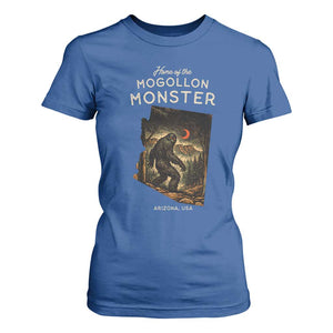 Mogollon Monster Arizona T Shirt For Women Home Of The Cryptid Lover TS12 Royal Blue Print Your Wear