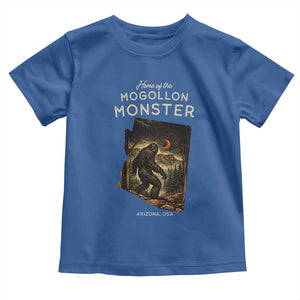 Mogollon Monster Arizona Toddler T Shirt Home Of The Cryptid Lover TS12 Royal Blue Print Your Wear
