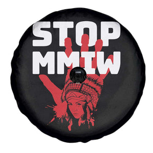 Indigenous Women Awareness Spare Tire Cover Stop MMIW Red Handprint Graphic TS12 Print Your Wear