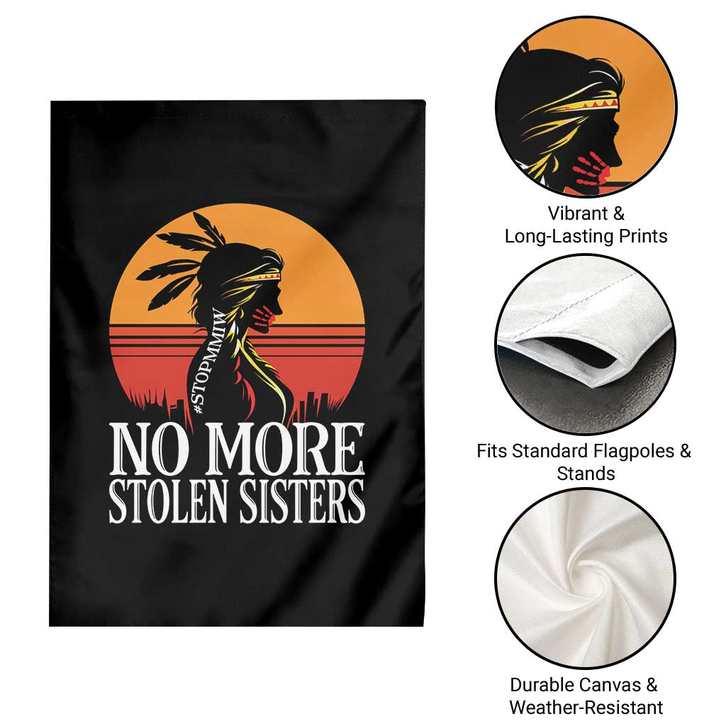 MMIW Awareness Garden Flag No More Stolen Sisters Native American Gift TS12 Print Your Wear