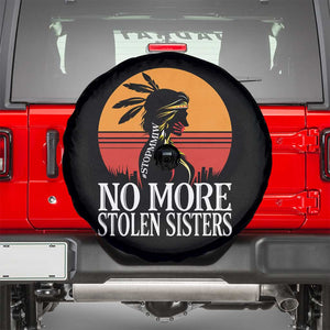 MMIW Awareness Spare Tire Cover No More Stolen Sisters Native American Gift TS12 Black Print Your Wear