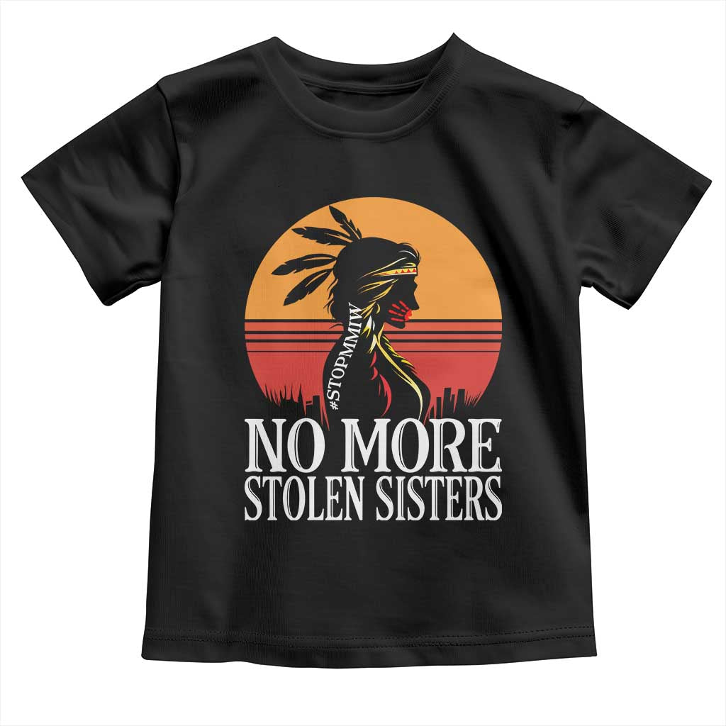 MMIW Awareness Toddler T Shirt No More Stolen Sisters Native American Gift TS12 Black Print Your Wear