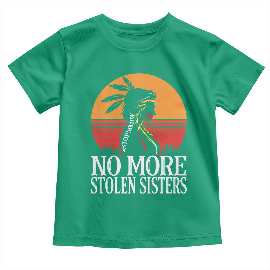 MMIW Awareness Toddler T Shirt No More Stolen Sisters Native American Gift TS12 Irish Green Print Your Wear