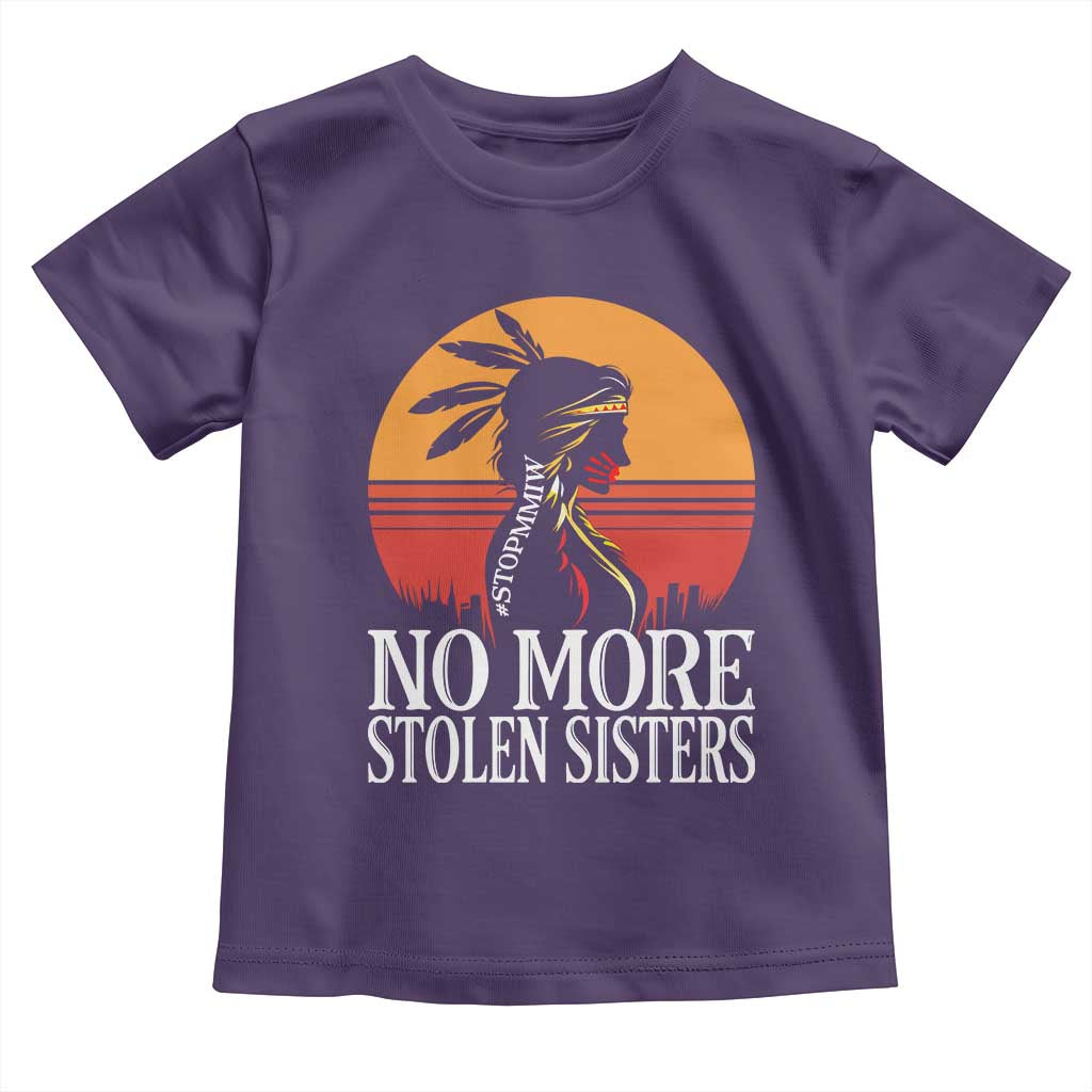 MMIW Awareness Toddler T Shirt No More Stolen Sisters Native American Gift TS12 Purple Print Your Wear