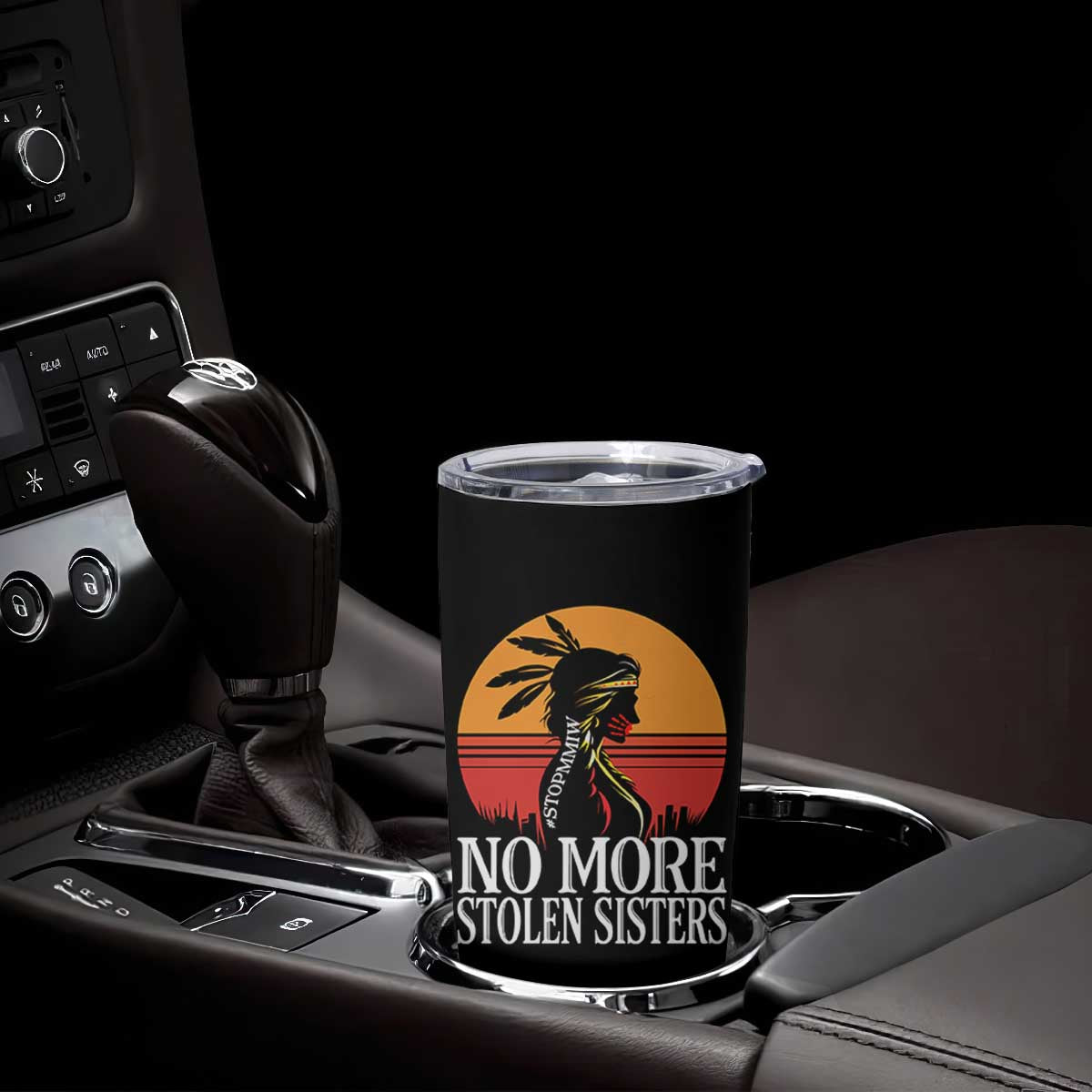 MMIW Awareness Tumbler Cup No More Stolen Sisters Native American Gift TS12 Print Your Wear