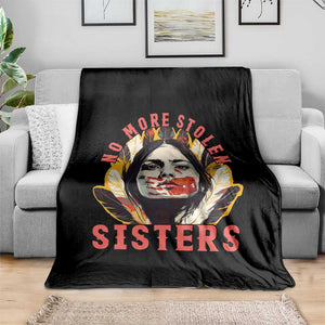 Native American Awareness Gift Throw Blanket No More Stolen Sisters MMIW Support TS12 Print Your Wear