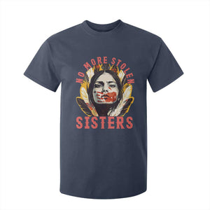 Native American Awareness Gift T Shirt For Kid No More Stolen Sisters MMIW Support TS12 Navy Print Your Wear