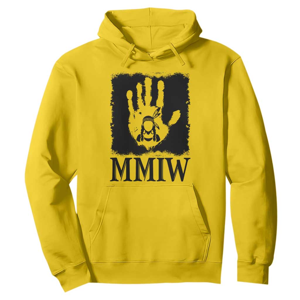 Stop MMIW Hoodie Voices For Stolen Sisters Red Handprint Graphic TS12 Daisy Print Your Wear
