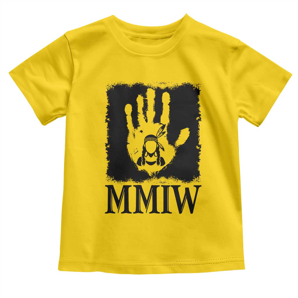 Stop MMIW Toddler T Shirt Voices For Stolen Sisters Red Handprint Graphic TS12 Daisy Print Your Wear