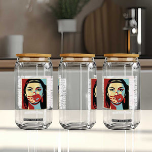 MMIW Awareness Support Glass Can Voices For Stolen Sisters Native American TS12 Print Your Wear